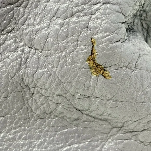 Mulberry Alexa Regular Slate Gray Lilac Leather Gunmetal Authenticated COA - Picture 15 of 16